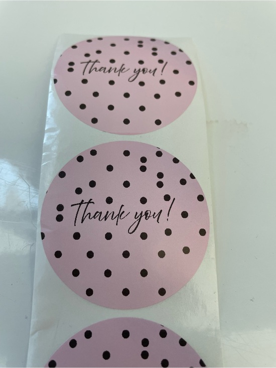 Hand Crafted Other - 100 Custom 2” circle labels with your QR code or Thank You!
